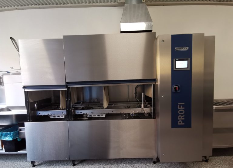 Hobart Industrie-Spülmaschine für Kunststoff
